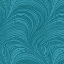 Wave Texture 108" Flanel Turq. - Fabric Bash