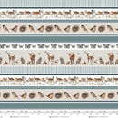 Whimsical Woods | Woodland Stripe - Fabric Bash