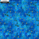 Wildflower II Small Blue Flowers - Fabric Bash