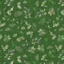 Winter Haven -Quilting Cotton Fabric- Forest Floor- Forest - Fabric Bash