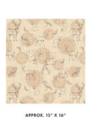 Winter Haven -Quilting Cotton Fabric- Winter Waltz- Tan - Fabric Bash