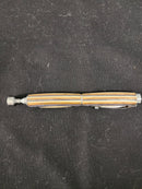 Wood Retractable Magnet - Fabric Bash