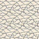 Yippie Ki Yay - Barbed Wire - Beige - Fabric Bash