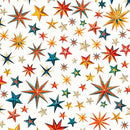 Yippie Ki Yay - Stars - White - Fabric Bash