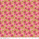 Zinnias - Zinnias Pink - Fabric Bash