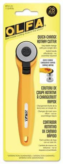 28mm Quick Blade Change Rotary Cutter - Fabric Bash