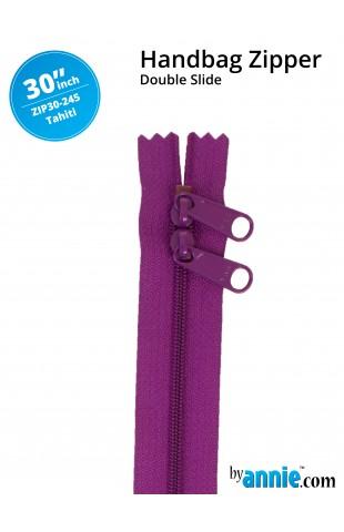 30" Double Slide Zipper - Tahiti