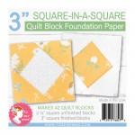 3" Square in a Square Foundation Paper