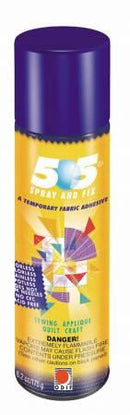 505 Spray & Fix Temporary Repositionable Fabric Adhesive 7.2oz (ORMD) - Fabric Bash