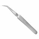 5in Opposable Curved Tweezers - Fabric Bash