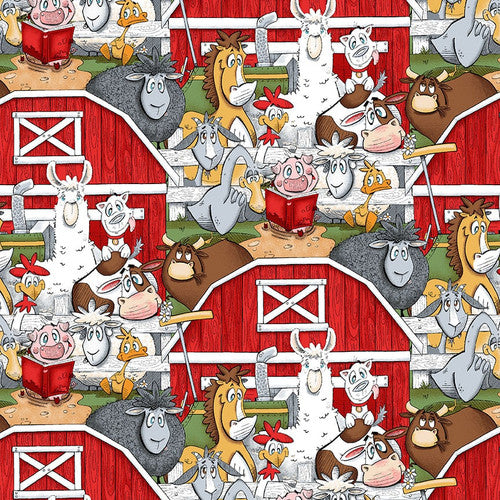 Barn Scenic 6905-88 Red || Farmyard Tails