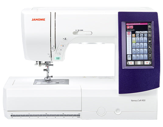 Janome Memory Craft 9850