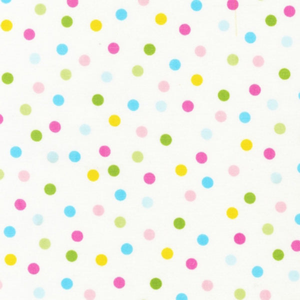 Remix by Robert Kaufman Spring Polka Dot