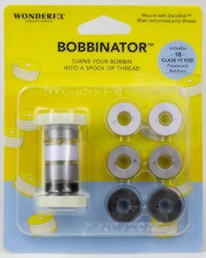 Beige-Bobbinator Class 15 pack of 10 bobbins