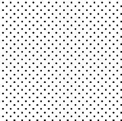 Dots & Stripes - Mini Dot - Black on White