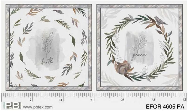 Ethereal Forest 24" Wreath Panel