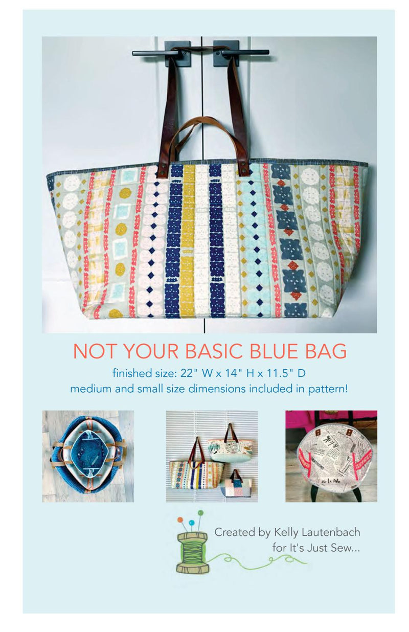 Not Your Basic Blue Bag