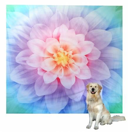Opal Flower 108" x 108"