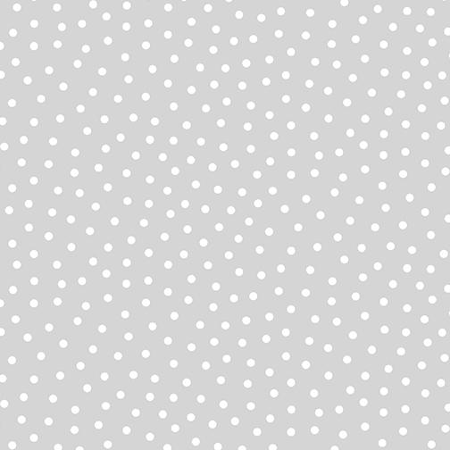 Dreamy Dot Flannel Grey