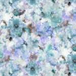 Blue Watercolor 108" Wide