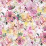 Pink Watercolor 108" Wide