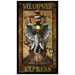 Steampunk Express 24" Panel