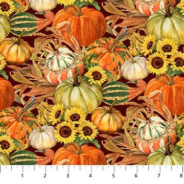 Pumpkins and Sunflowers - Rust