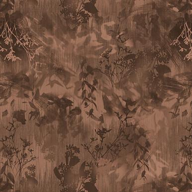 108" Abstract Foliage Cocoa