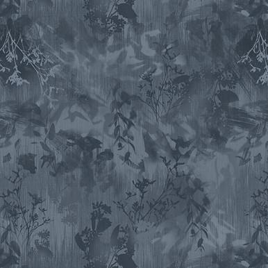 108" Abstract Foliage Charcoal