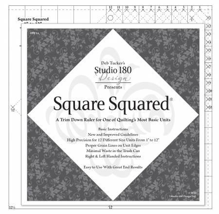 Large Square Squared Template