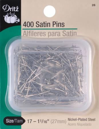 Satin Pin Size 17 - 1-1/16in 4 - Fabric Bash