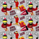College Print ISU Mascot - Fabric Bash
