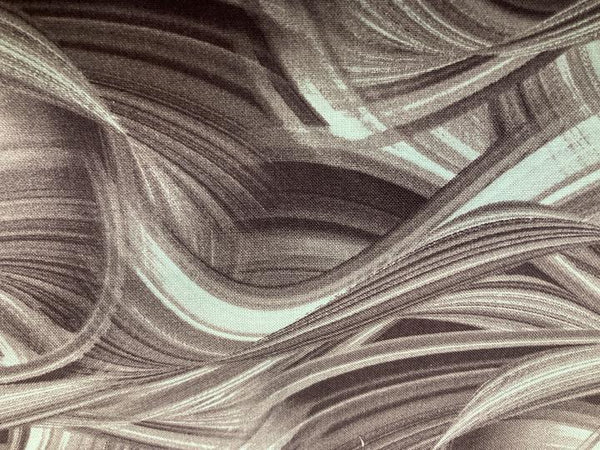 Wave Textured Charcoal - Fabric Bash