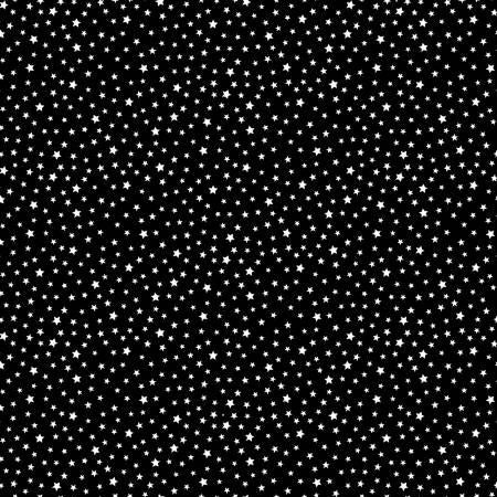 Black Scattered Stars - Fabric Bash