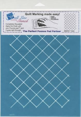 Full Line Stencil One Inch Gri