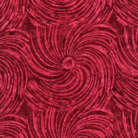 Red Hurricane Swirls - Fabric Bash