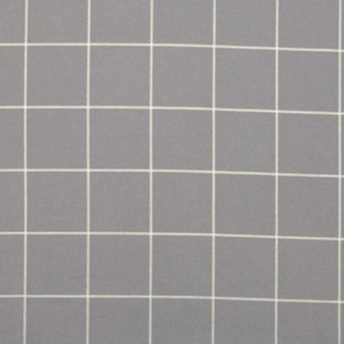 Flannel Grid Gray - Fabric Bash