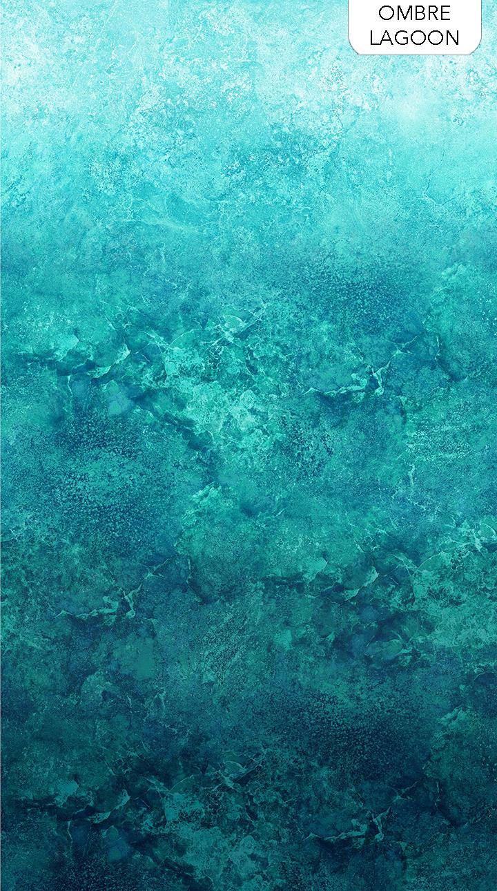 Stonehenge Ombre Lagoon - Fabric Bash