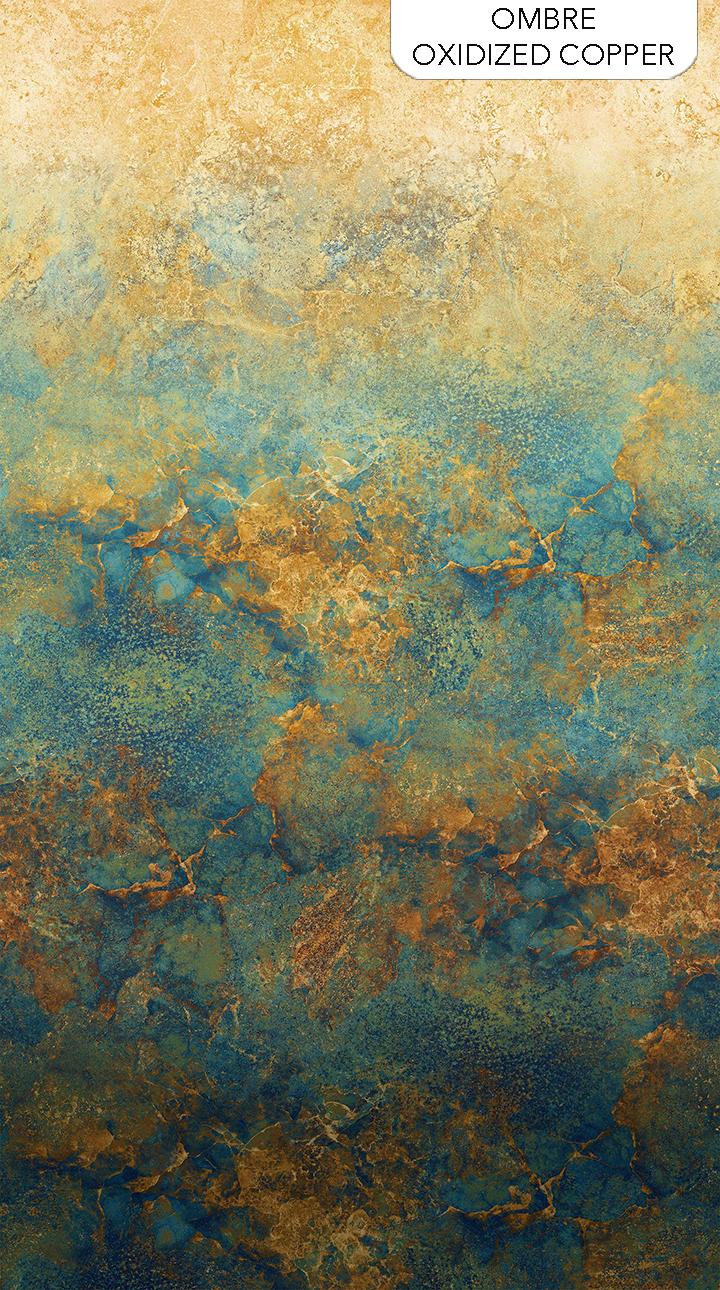 Stonehenge Ombre Oxidized Copper - Fabric Bash