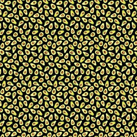 Avacados Black - Fabric Bash