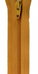 Yukon Gold 14in Bulk YKK Zippe - Fabric Bash