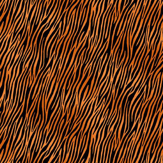 Orange Zebra - Fabric Bash