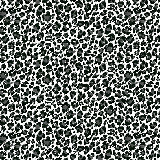 Black Cheeta print - Fabric Bash