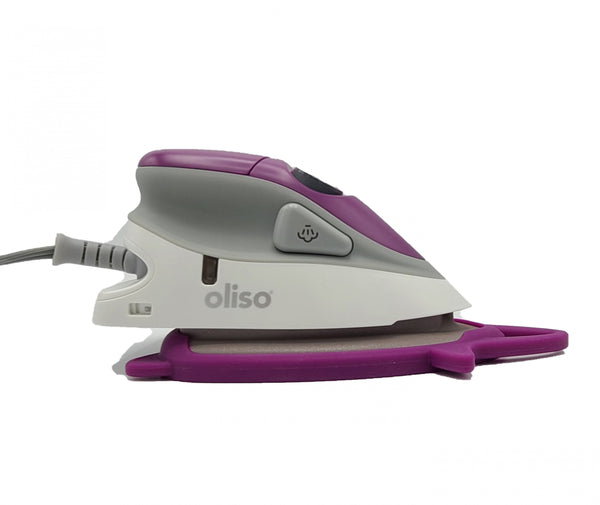 Oliso Mini Iron Purple With Trivet