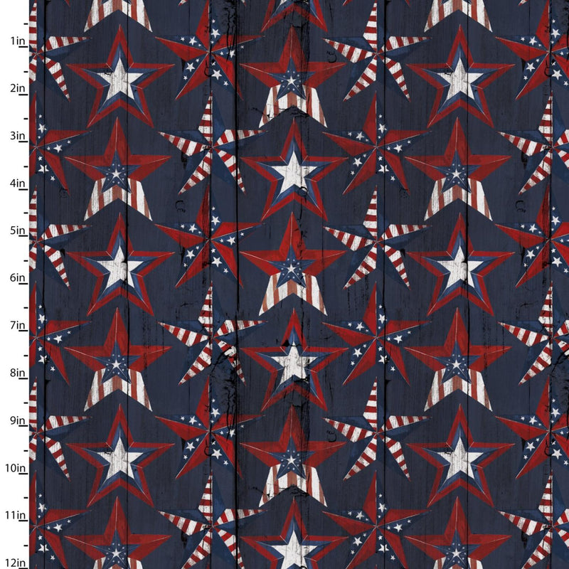 PATRIOTIC STARS NAVY
