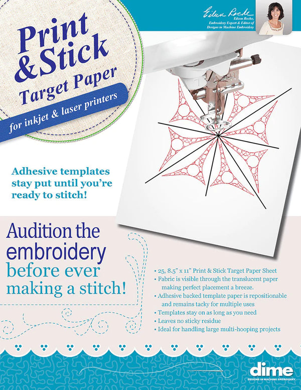 Print & Stick Target Paper™