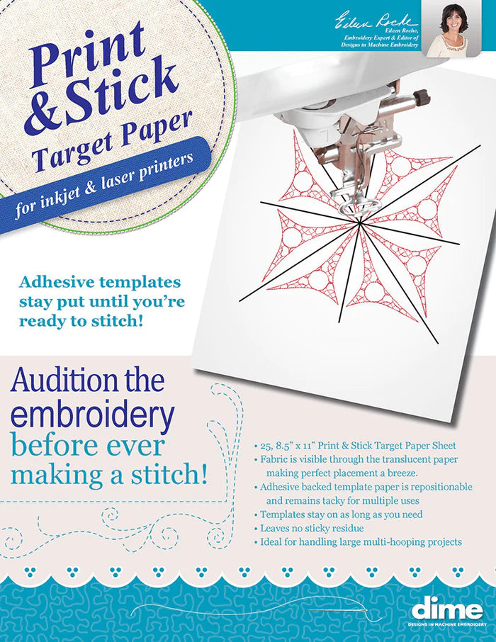 Print & Stick Target Paper™