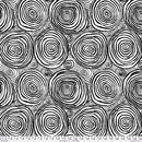 Onion Rings 108" - Black || Kaffe Fassett Collective Quilt Backs