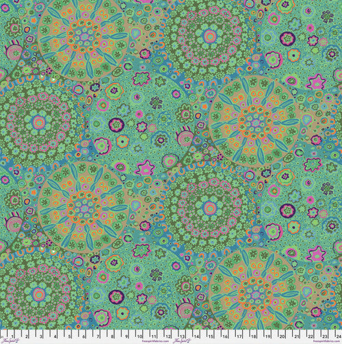 Millefiore 108" - Jade || Kaffe Fassett Collective Quilt Backs