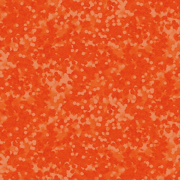 Water Dot Texture Row by Row Orange